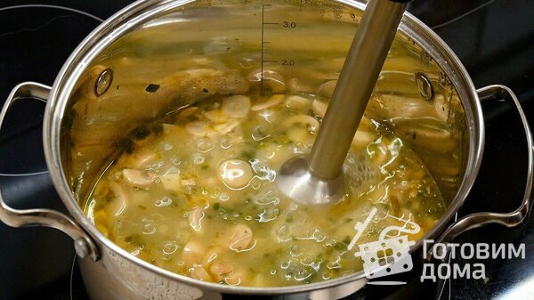 Суп из зелёного лука, грибов и картошки: хорош и зимой, и летом, и в Пост! фото к рецепту 8
