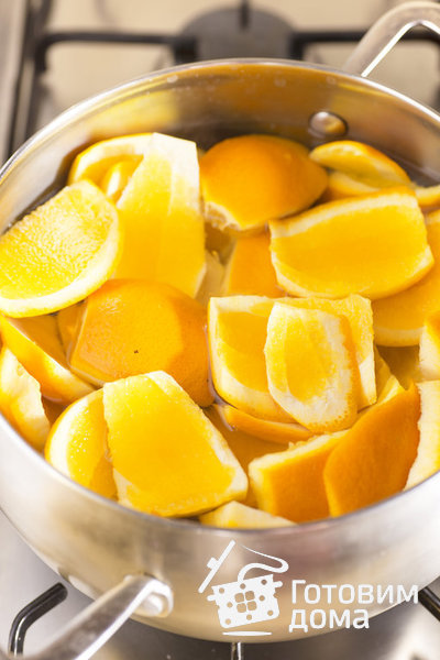 Цукаты из апельсиновых корок фото к рецепту 4