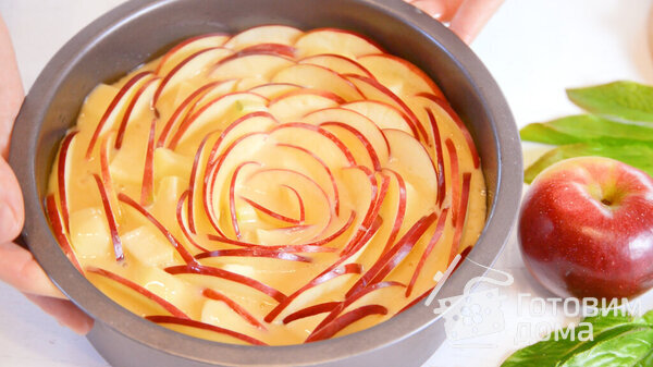 Яблочный пирог, который ТАЕТ во РТУ! За 5 минут + Выпечка фото к рецепту 7