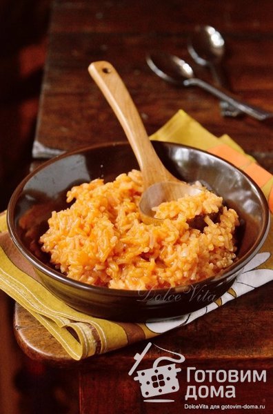 Arroz rojo - Красный рис фото к рецепту 2