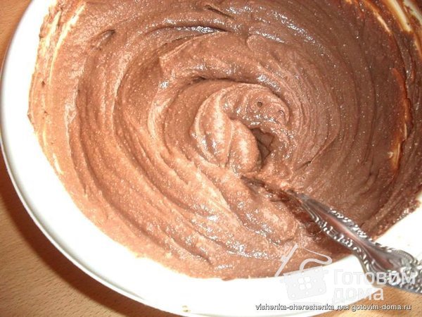 Пасха творожная шоколадно-ванильная (быстрая) фото к рецепту 1