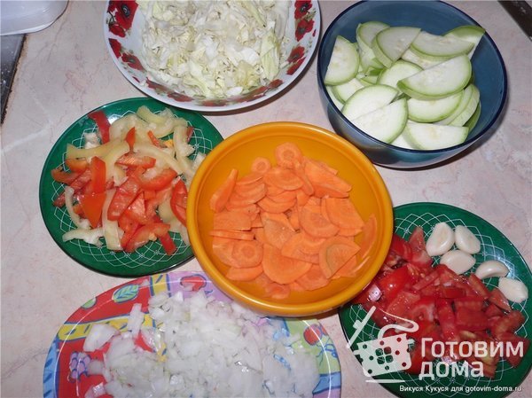 Овощное рагу с картофелем и курицей фото к рецепту 2