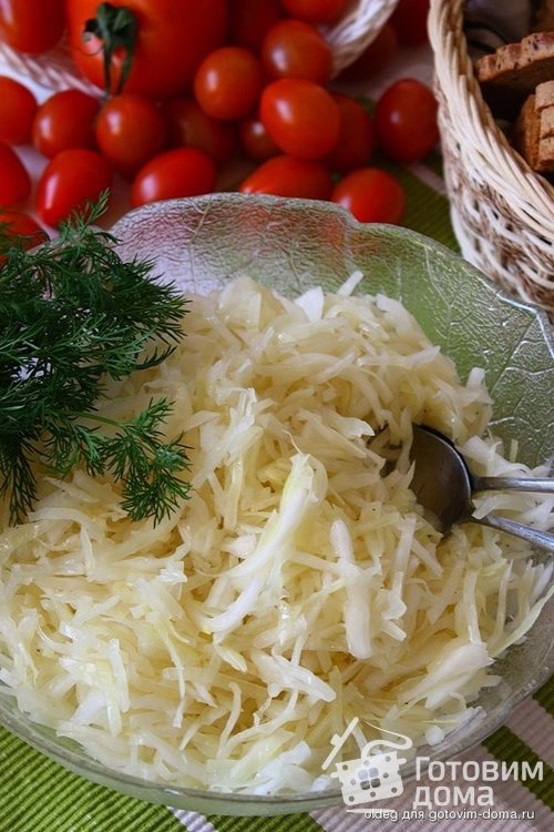 Греческий капустный салат