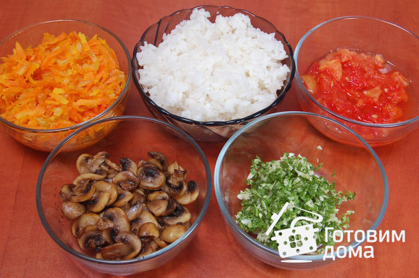 Голубцы с овощами и шампиньонами (постные) фото к рецепту 3