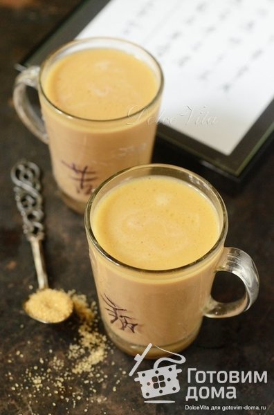 Молочный “шёлковый” чай из Гонконга фото к рецепту 3