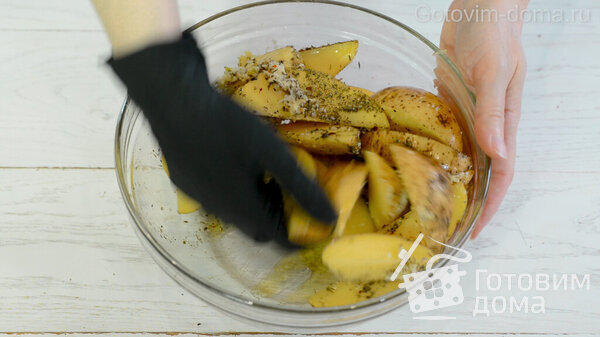 Картошечка в духовке по-деревенски фото к рецепту 3