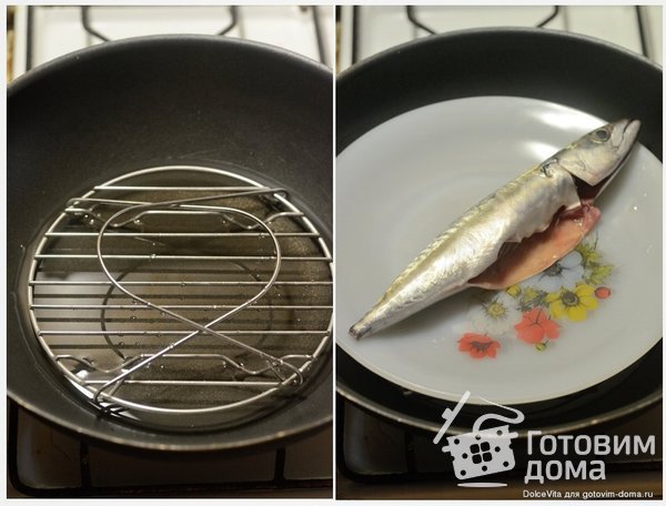 Рыба на пару с соевым соусом, имбирём и луком фото к рецепту 1