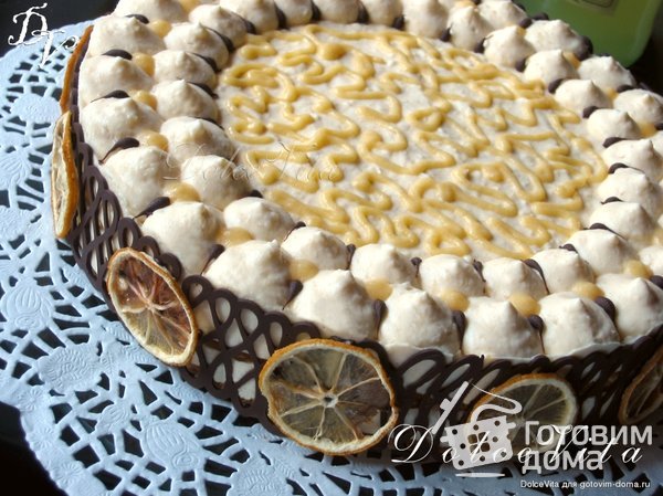 Торт-десерт &quot;Лимонный тирамису&quot; от Salvatore De Riso фото к рецепту 11