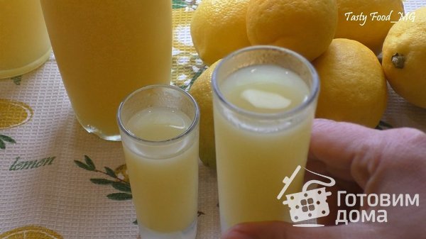 Лимончелло (сицилийский лимонный ликер) фото к рецепту 18
