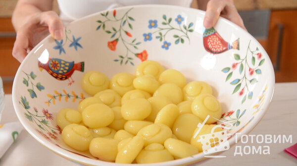 Грибочки из картошки - что приготовить вместо макарон фото к рецепту 12