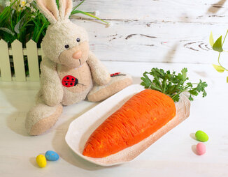Праздничный салат "Морковка"