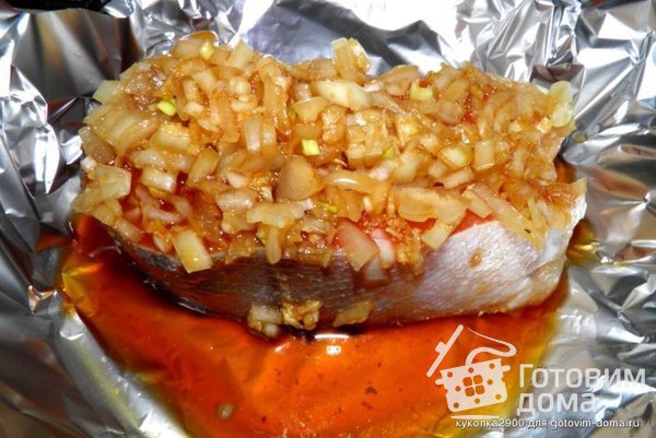 Пряная форель ( или другая красная рыба ) фото к рецепту 4