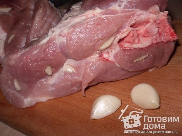 Сочная свиная рулька в горчичном маринаде фото к рецепту 2
