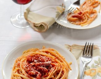 Spaghetti all'Аmatriciana - Спагетти а-ля Аматричана