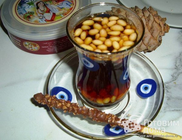 Тунисский чай с кедровыми орешками фото к рецепту 2
