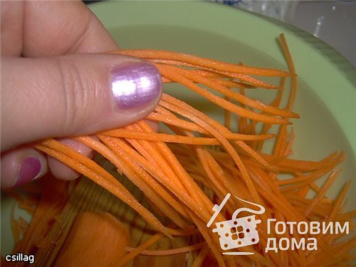 Морковь по-корейски фото к рецепту 2