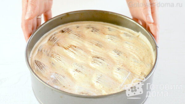Яблочный Пирог со сметанным кремом фото к рецепту 14