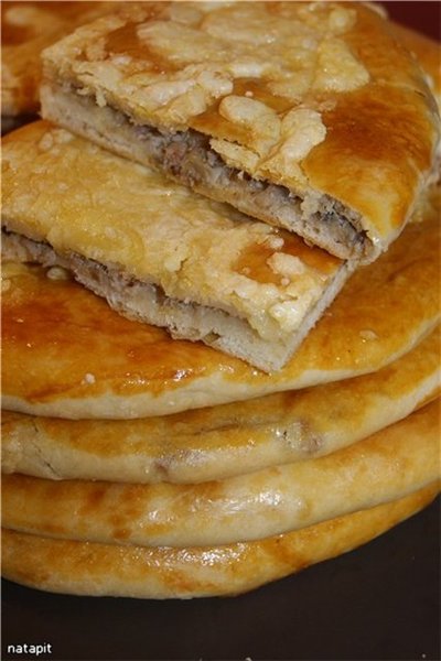 Менгрельские xачапури  с сыром и Кубдари с мясом фото к рецепту 1