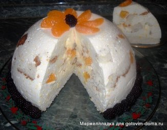 Апельсиновый торт-купол