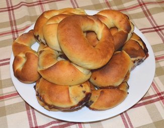 Kolaches - польские булочки с начинкой.