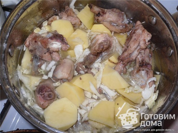 Овощное рагу с картофелем и курицей фото к рецепту 5