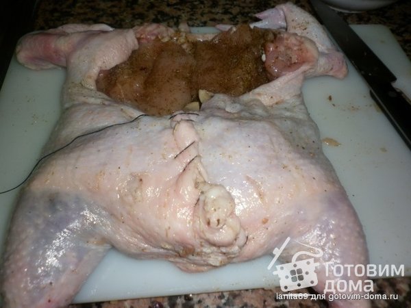 &quot;Императрица&quot; курица без костей фото к рецепту 5