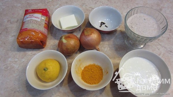 Карри Бриани - запеченный карри с рисом и хрустящей корочкой фото к рецепту 1