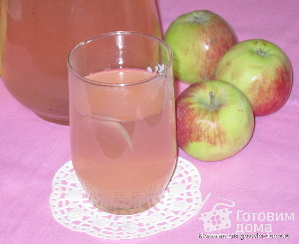Напиток яблочный необычный фото к рецепту 1