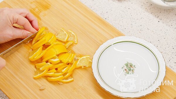 Безалкогольный глинтвейн из каркаде со специями и лимоном фото к рецепту 8