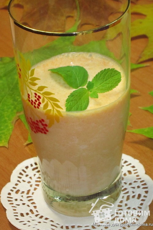 Тыквенно-молочный коктейль