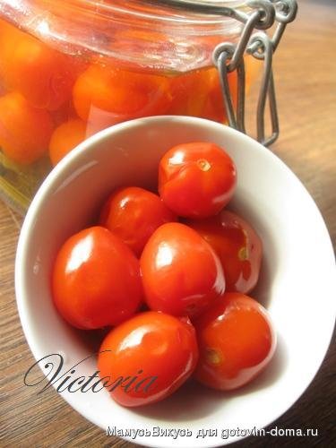 Маринованные помидоры-черри фото к рецепту 1