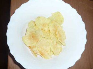 Чипсы из картофеля в микроволновке