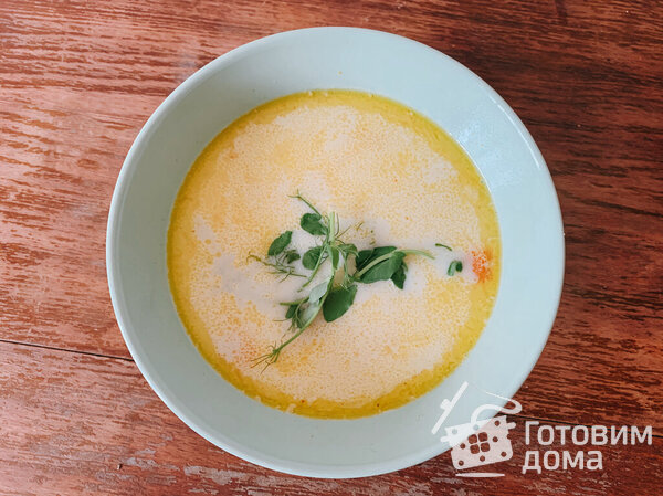 Морковный суп с кокосовым молоком фото к рецепту 11