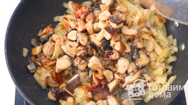 Жареная картошечка с грибочками фото к рецепту 9