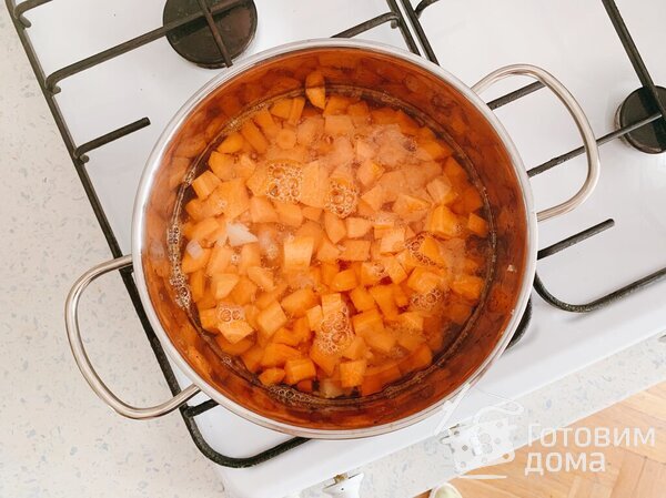 Морковный суп с кокосовым молоком фото к рецепту 6