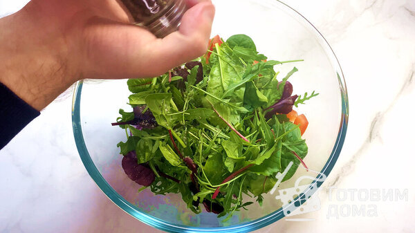 Весенний салат фото к рецепту 5