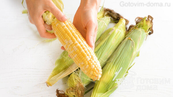 Сочная Кукуруза в Духовке. Не Вареная Кукуруза фото к рецепту 1