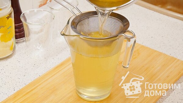 Лимонно-имбирный напиток (чай) с мёдом: вкусный, полезный, согревающий и тонизирующий фото к рецепту 8