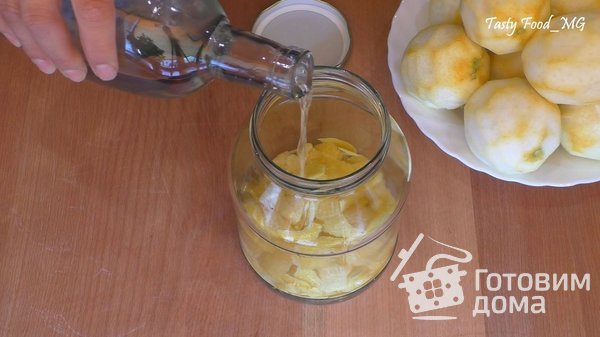 Лимончелло (сицилийский лимонный ликер) фото к рецепту 3