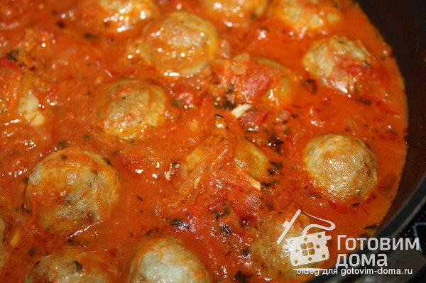 Рыбные тефтельки в томатном соусе (один из вариантов) фото к рецепту 7