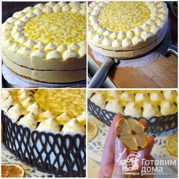 Торт-десерт &quot;Лимонный тирамису&quot; от Salvatore De Riso фото к рецепту 10