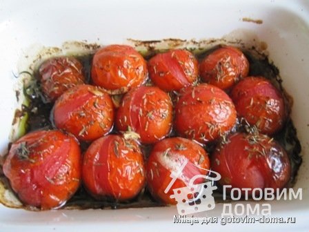 Запеченые пряные помидоры черри фото к рецепту 3