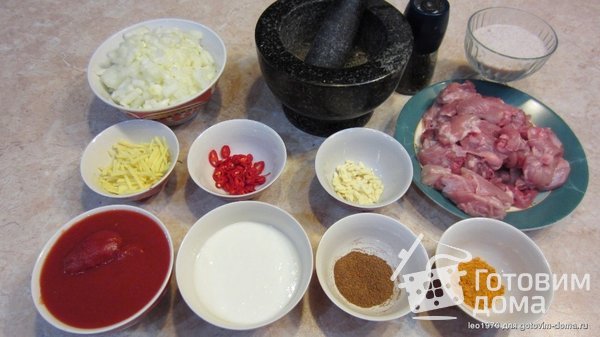 Карри Бриани - запеченный карри с рисом и хрустящей корочкой фото к рецепту 2
