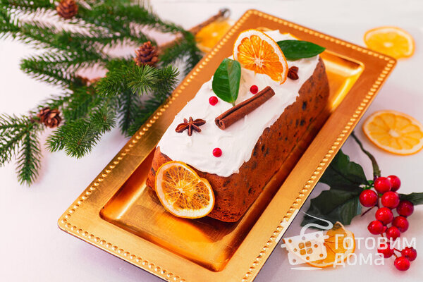 Рождественский кекс фото к рецепту 15