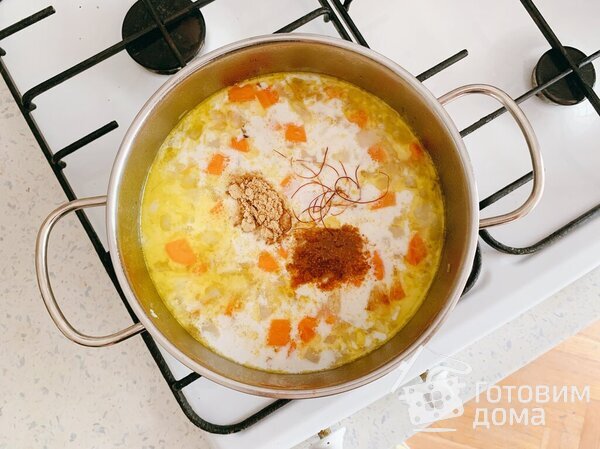 Морковный суп с кокосовым молоком фото к рецепту 8