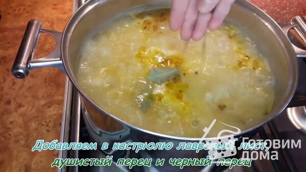 Зеленый борщ с щавелем, яйцами и рисом фото к рецепту 15