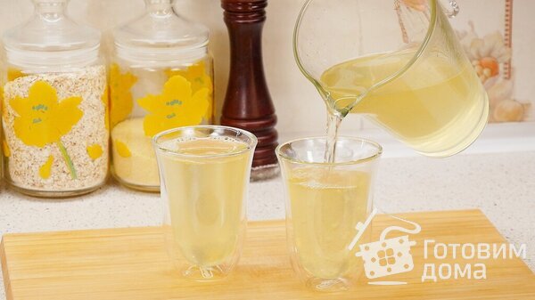Лимонно-имбирный напиток (чай) с мёдом: вкусный, полезный, согревающий и тонизирующий фото к рецепту 9