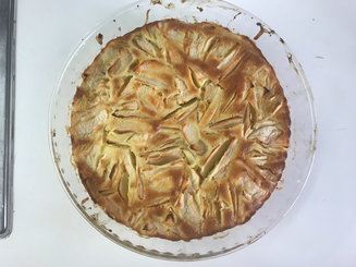 Яблочный пирог-шарлотка