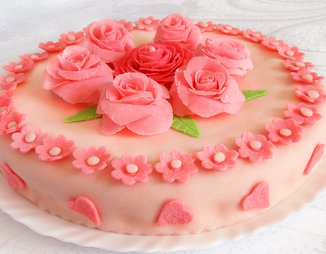 Торт "Розовая мечта"