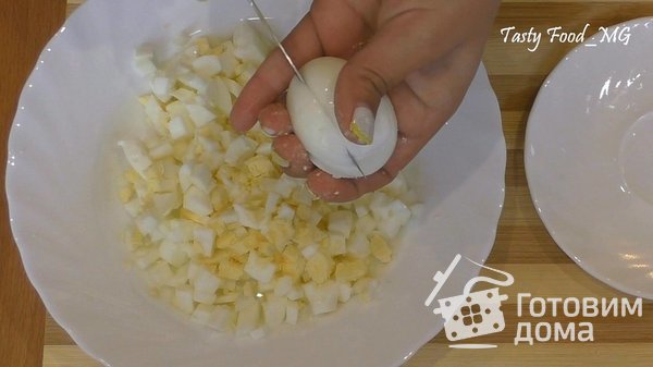 Салат из крабовых палочек и пекинской капусты фото к рецепту 5
